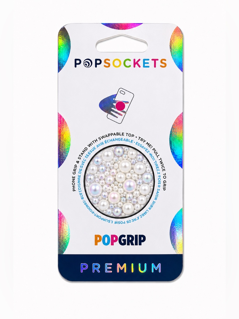 Mixed Pearls PopSocket Phone Holder Grip New